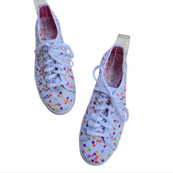 Keds Kate Spade Kickstart Confetti Sneakers Size 6.5 - Picture 3 of 5